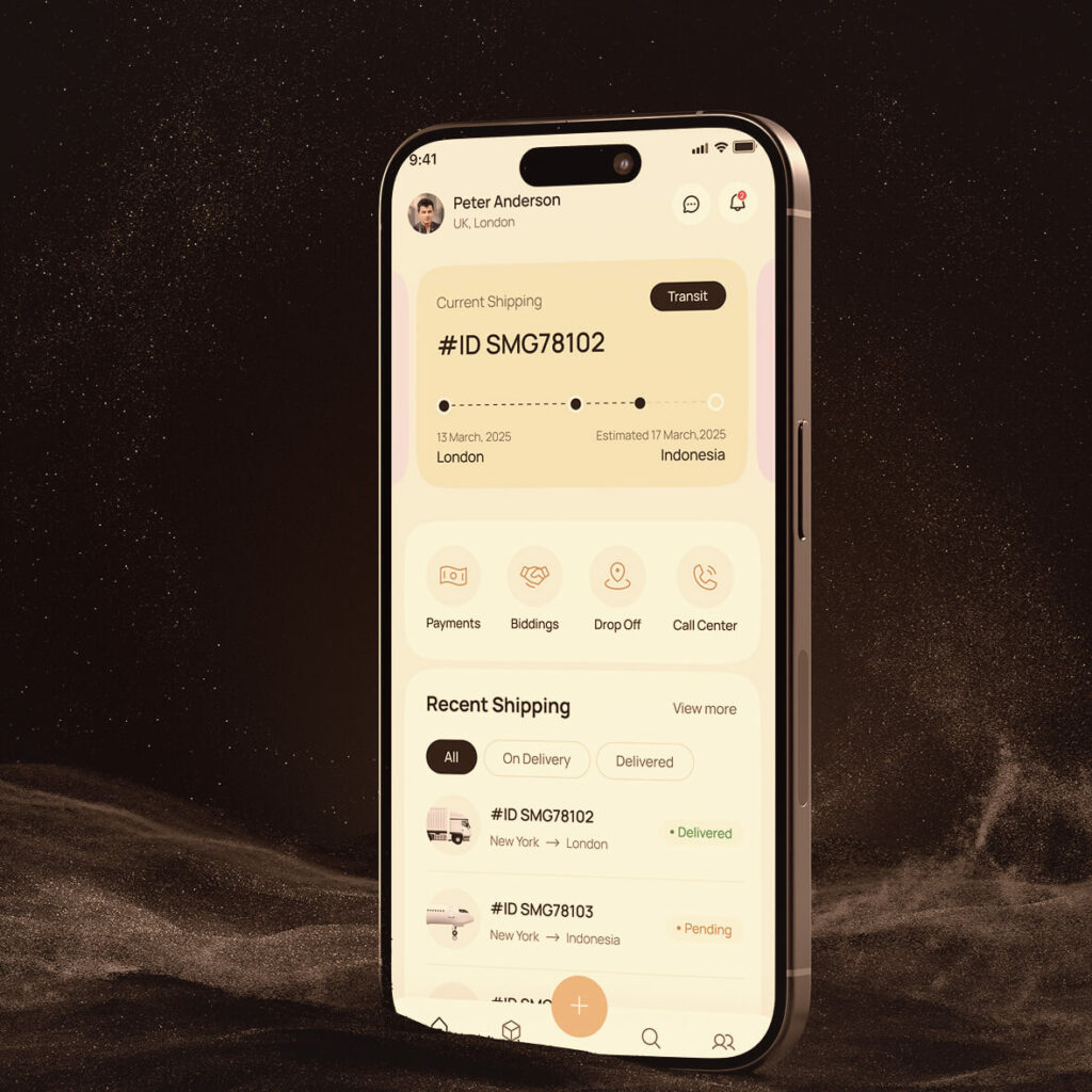 Mobile App UI Concept