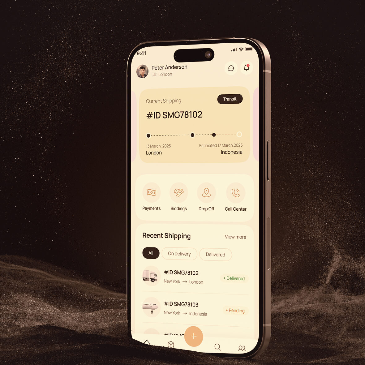 Mobile App UI Concept